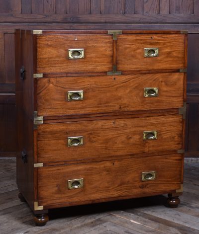 19th Century Padauk Campaign Chest SAI3611