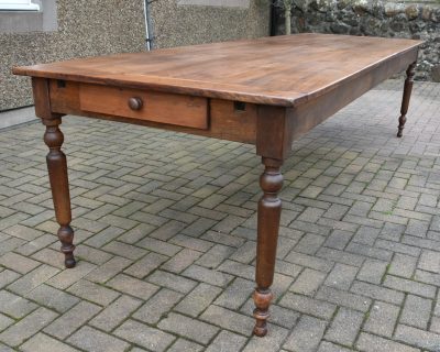 French Cherrywood Country House Kitchen Table SAI3612 French Antique Tables 10