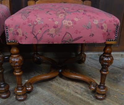 Victorian Walnut Hall Chairs SAI3293 - Image 3