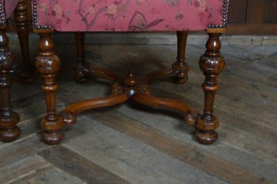 Victorian Walnut Hall Chairs SAI3293 - Image 14