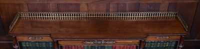 Regency Rosewood Open Bookcase SAI3614 Regency period furnishings Antique Bookcases 17