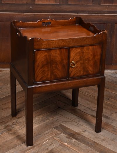 Edwardian Mahogany Bedside Cupboard SAI3594 Edwardian cabinets Antique Cabinets 4