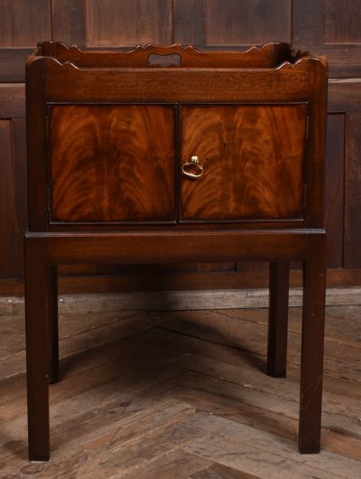 Edwardian Mahogany Bedside Cupboard SAI3594 Edwardian cabinets Antique Cabinets 3