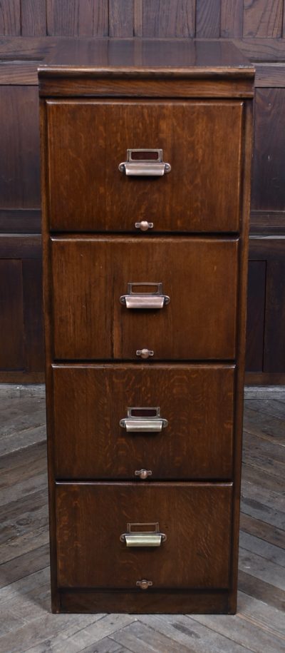 Edwardian Oak Filing Cabinet SAI3595 Edwardian Antique Cabinets 3