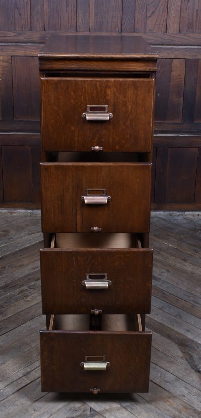 Edwardian Oak Filing Cabinet SAI3595 Edwardian Antique Cabinets 8