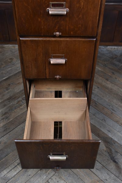 Edwardian Oak Filing Cabinet SAI3595 Edwardian Antique Cabinets 9