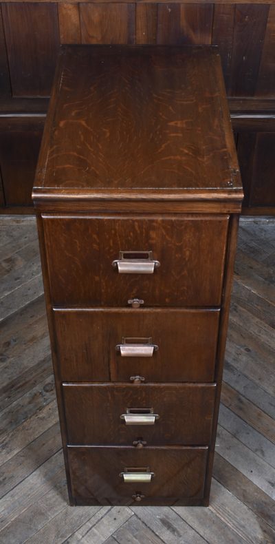 Edwardian Oak Filing Cabinet SAI3595 Edwardian Antique Cabinets 10