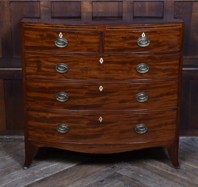 Mahogany Bowfront Chest Of Drawers SAI3597 bow front chest of drawers Antique Chest Of Drawers 3