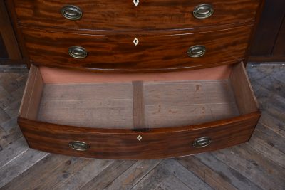 Mahogany Bowfront Chest Of Drawers SAI3597 bow front chest of drawers Antique Chest Of Drawers 9