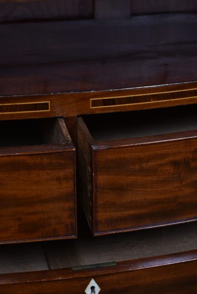 Mahogany Bowfront Chest Of Drawers SAI3597 bow front chest of drawers Antique Chest Of Drawers 11