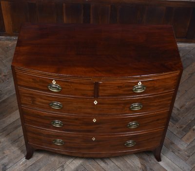 Mahogany Bowfront Chest Of Drawers SAI3597 bow front chest of drawers Antique Chest Of Drawers 12