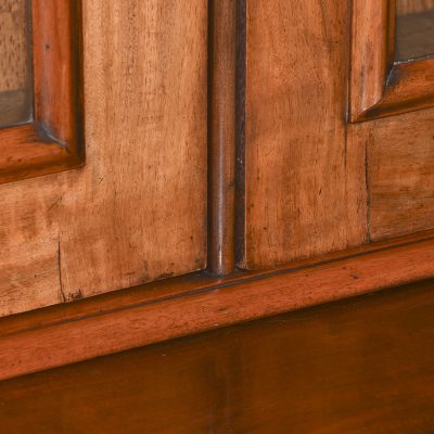 Quality 5-Door Victorian Mahogany Cabinet Bookcase - Image 6