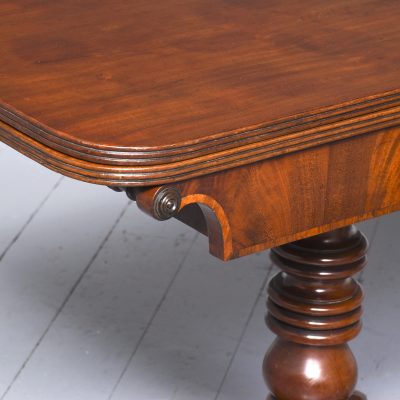 A Good Pair of George IV Mahogany Tea Tables Antique Furniture 4