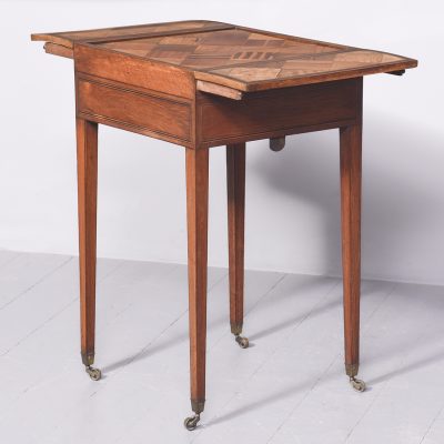 George III Specimen Wood Games Table Antique Furniture 9