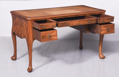 Mahogany Desk by Whytock & Reid of Edinburgh Antique Desks 11