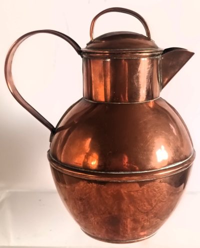 Antique Channel Islands “Pint” Copper Guernsey Milk Can Antique Collectibles 5