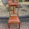 Set of 6 Shapland & Petter Oak Dining Chairs - Image 8