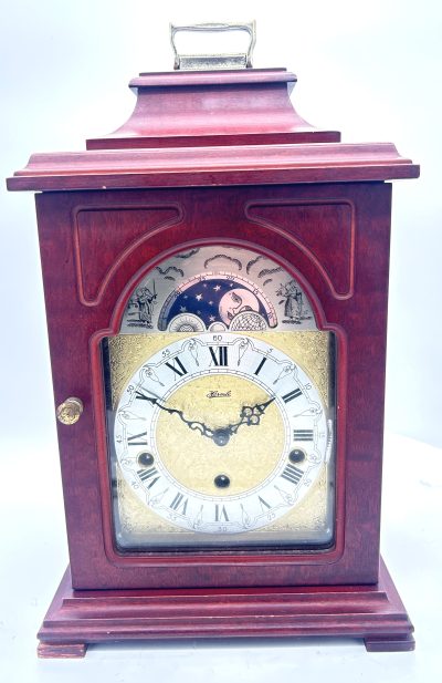 Incredible Hermle Double Chime bracket clock Antique bracket clocks Antique Clocks 15