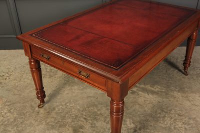 Victorian Mahogany Partners Writing Table victorian writing table Antique Desks 5