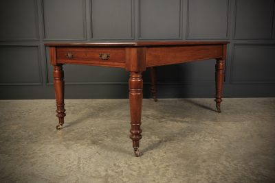 Victorian Mahogany Partners Writing Table victorian writing table Antique Desks 6