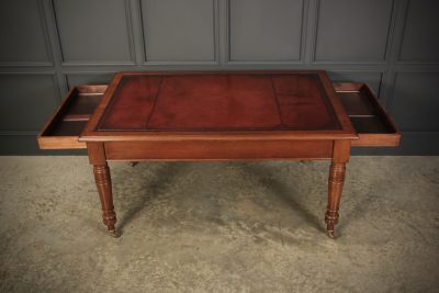 Victorian Mahogany Partners Writing Table victorian writing table Antique Desks 10