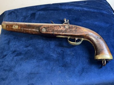 FLINTLOCK PISTOL RUSSIAN, NAPOLEONIC ERA. Antique Guns 11