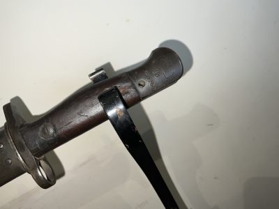 BAYONET & SCABBARD 1WW BRITISH Military & War Antiques 7