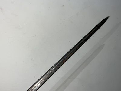 FRENCH SWORD DOUBLE EDGED OPPOSING FULLERS Antique Swords 9