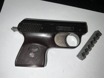 PISTOL BREVETTA 1949 MODEL .22 Starting pistol Antique Guns 4