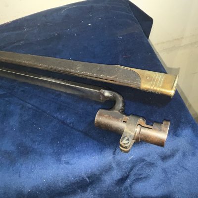 BAYONET & SCABBARD TO FIT THE MARTINI HENRY RIFLE,  ROARKE RIFT ERA Military & War Antiques 17