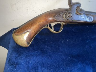 EXMAS SPECIAL RARE PAIR OF NORWEGIAN PERCUSSION PISTOLS Antique Guns 18