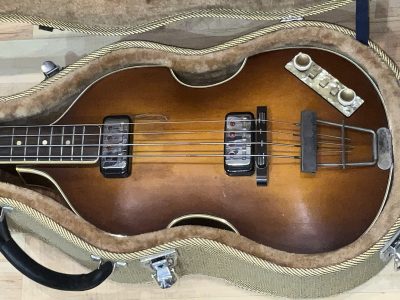 Original Hofner 1964 violin 500/1 bass guitar McCartney Beatles Antique Collectibles 4