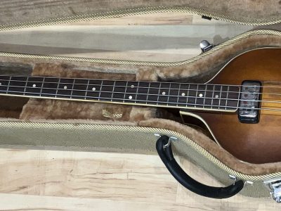 Original Hofner 1964 violin 500/1 bass guitar McCartney Beatles Antique Collectibles 5