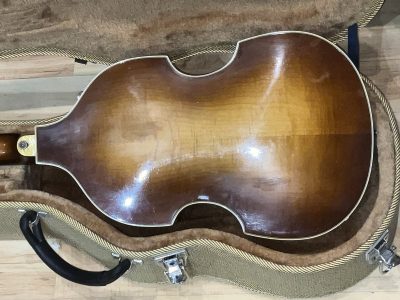 Original Hofner 1964 violin 500/1 bass guitar McCartney Beatles Antique Collectibles 9