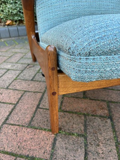 Rock ‘n’ Rest Armchair & Stool c1960s mid century Antique Chairs 15