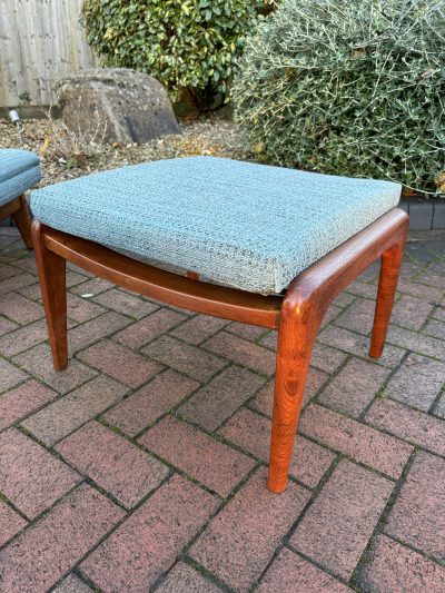 Rock ‘n’ Rest Armchair & Stool c1960s mid century Antique Chairs 5