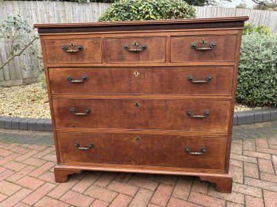 Gothic Revival Mahogany Chest of Drawers 19th century Antique Chest Of Drawers 3