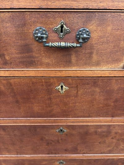 Gothic Revival Mahogany Chest of Drawers - Image 8