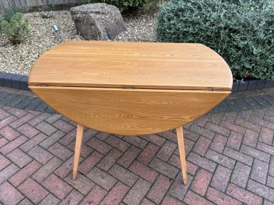 Ercol Mid Century Drop Leaf Table dining table Antique Furniture 4