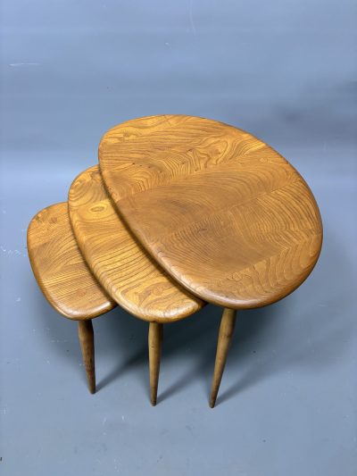 Ercol Mid Century Pebbles Nesting Tables ercol Antique Collectibles 4