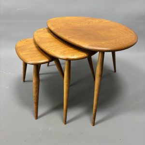 Ercol Mid Century Pebbles Nesting Tables ercol Antique Collectibles