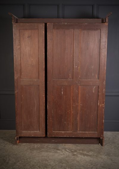 Marquetry Inlaid Rosewood Triple Wardrobe rosewood furniture Antique Furniture 16