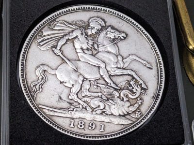 Silver crown coin 1891 very nice coin in lovely condition Coins 3