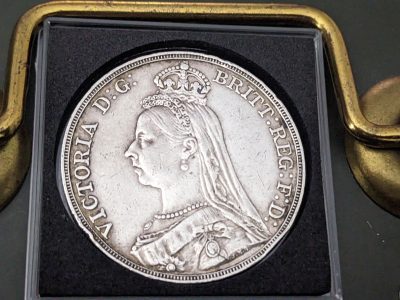 Silver crown coin 1891 very nice coin in lovely condition Coins 5