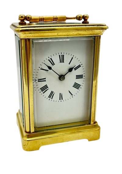 Wonderful Antique French Carriage clock – ca1900 carriage clock Antique Clocks 3