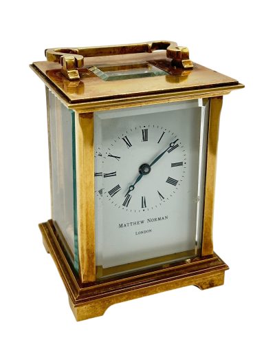 Splendid Matthew Norman Carriage clock carriage clock Antique Clocks 9