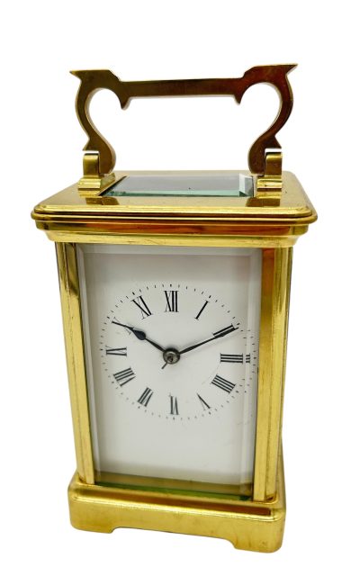 Outstanding Antique French Gong striking Carriage clock – ca1890 carriage clock Antique Clocks 9