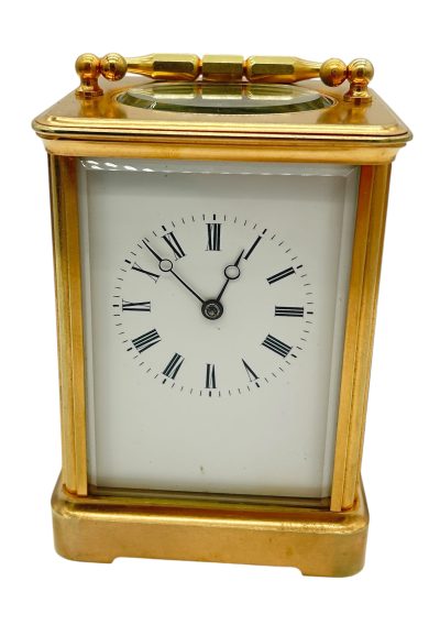 Exquisite Antique French Bell striking Carriage clock – ca1880 carriage clock Antique Clocks 18