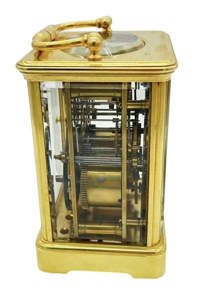 Incredible Antique French Gong striking Carriage Clock – 8-Day Carriage Clock C1880 carriage clock Antique Clocks 5