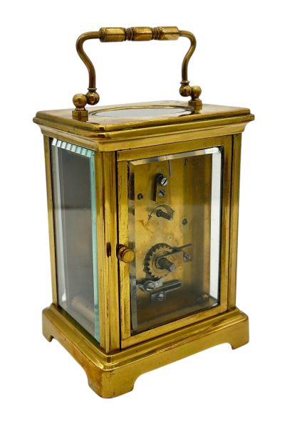 Classic Antique French Carriage clock – ca1900 carriage clock Antique Clocks 9